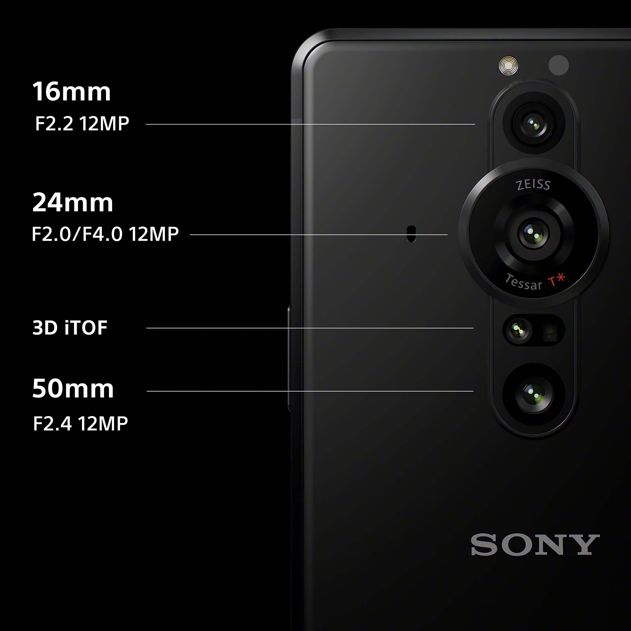 【美品】Xperia PRO-I 512GB SIM Sony Xperia PRO-I - 512 GB - Frosted Black (Unlocked) for